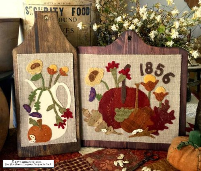 Autumn Grace Wool Applique Patterns