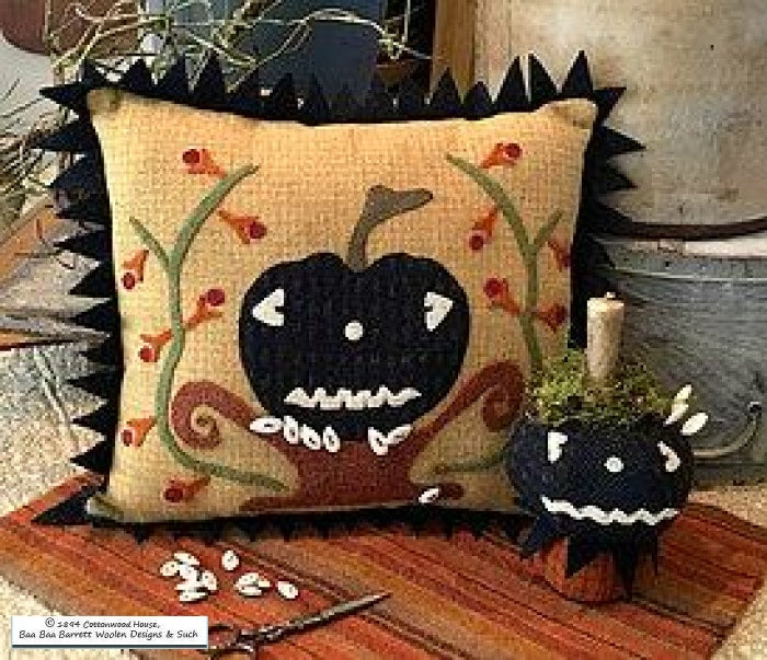 Jack-Be-Spooky Wool Applique Patterns