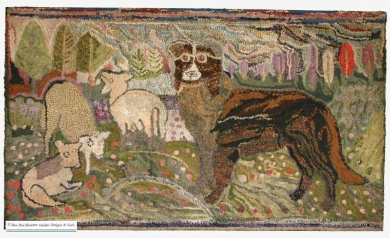 The Watch Dog Rug Hooking Patterns